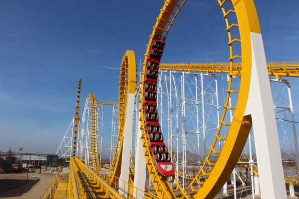 six loops roller coaster