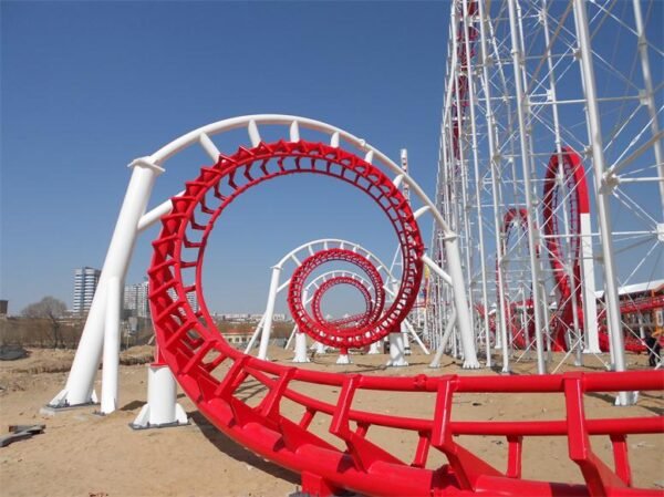 six loops roller coaster
