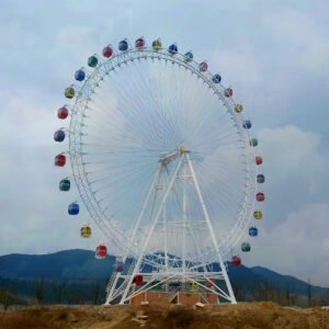 66m pure steel cable Ferris wheel