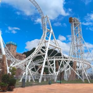 Lake-Spanning Vertical Roller Coaster