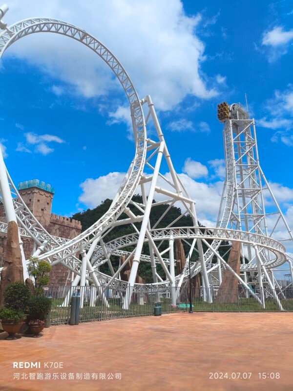 Lake-Spanning Vertical Roller Coaster